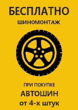 «бесплатный шиномонтаж»