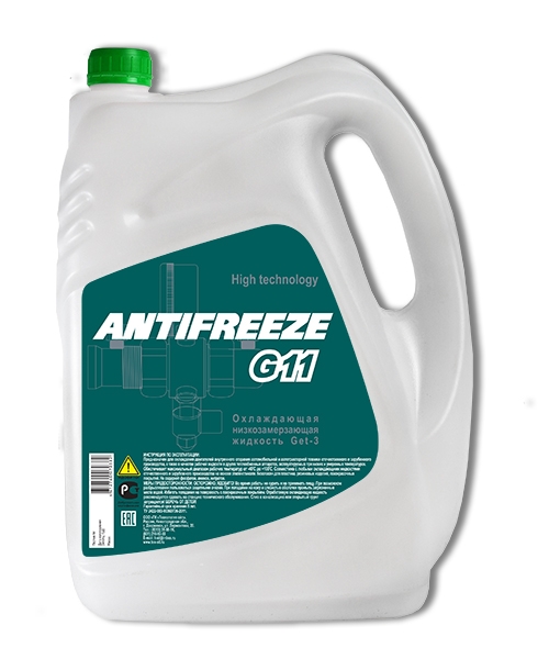 24b06a42-9215-11e6-9db9-0cc47a3200a7 Охлаждающая жидкость Антифриз  Get-3  G-11 (зеленый) -40С (10кг