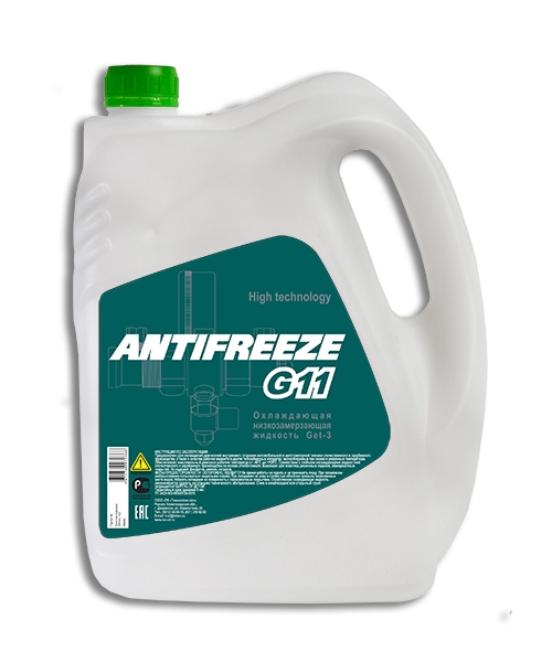 818fddcb-9215-11e6-9db9-0cc47a3200a7 Охлаждающая жидкость Антифриз  Get-3  G-11 (зеленый) -40С (5кг)