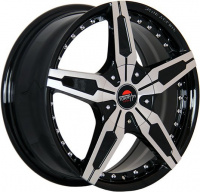 Диск колеса Yokatta "Model-17" 6,5x16 4*98 ET38 D58,6 BKF