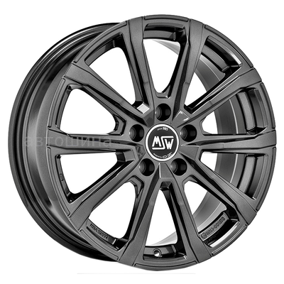 Диск колеса MSW "79" 7x17/5x112 ET40 D57,06  Gloss Dark Grey