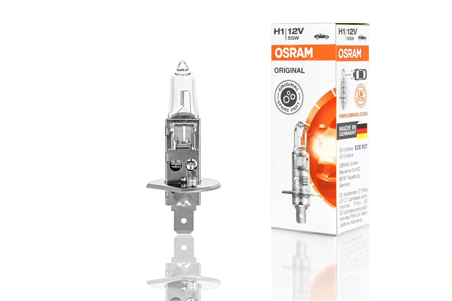 7de601e7-6397-11ea-a251-04d9f508137a Автолампа H1 55W (64150) OSRAM шт.