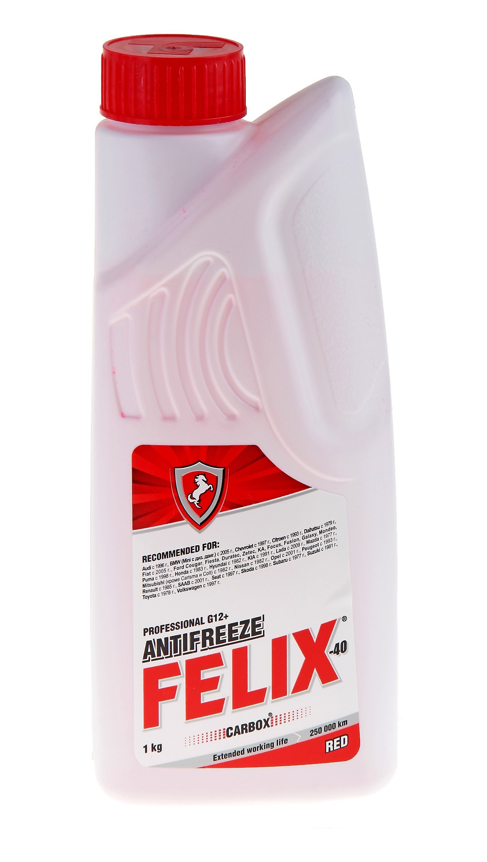 2f3b01da-4479-11e4-bc9f-001e673659ad Охлаждающая жидкость Antifreeze G12 FELIX Carbox (красный) -40C