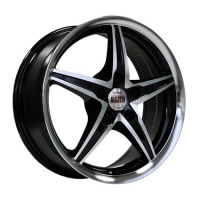 Диск колеса Alcasta "M13" 6,5x16 5*112 ET42 D57,1 BKF