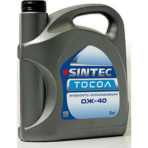 e83db0c3-43b9-11e4-bc9f-001e673659ad Тосол SINTEC -40C (серебрянная канистра) (5кг) (3шт)