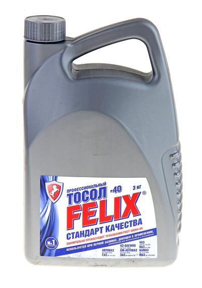 8e55d73f-447a-11e4-bc9f-001e673659ad Тосол FELIX (Тосол-Синтез) -40С (3л) (4шт)