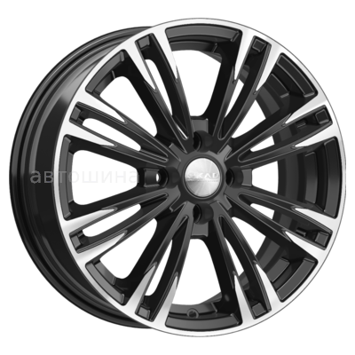 Диск колеса СКАД "Ламар (КЛ324)" 6,5x16/4x100 ET45 D67,1  Алмаз