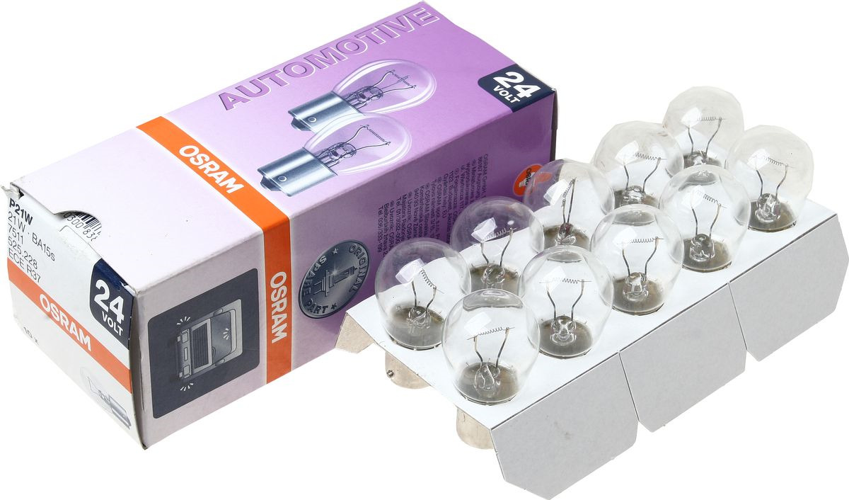 3e9bd731-6f32-11ea-a254-04d9f508137a Автолампа  24V 21W BA15s (7511 LTS-02B)