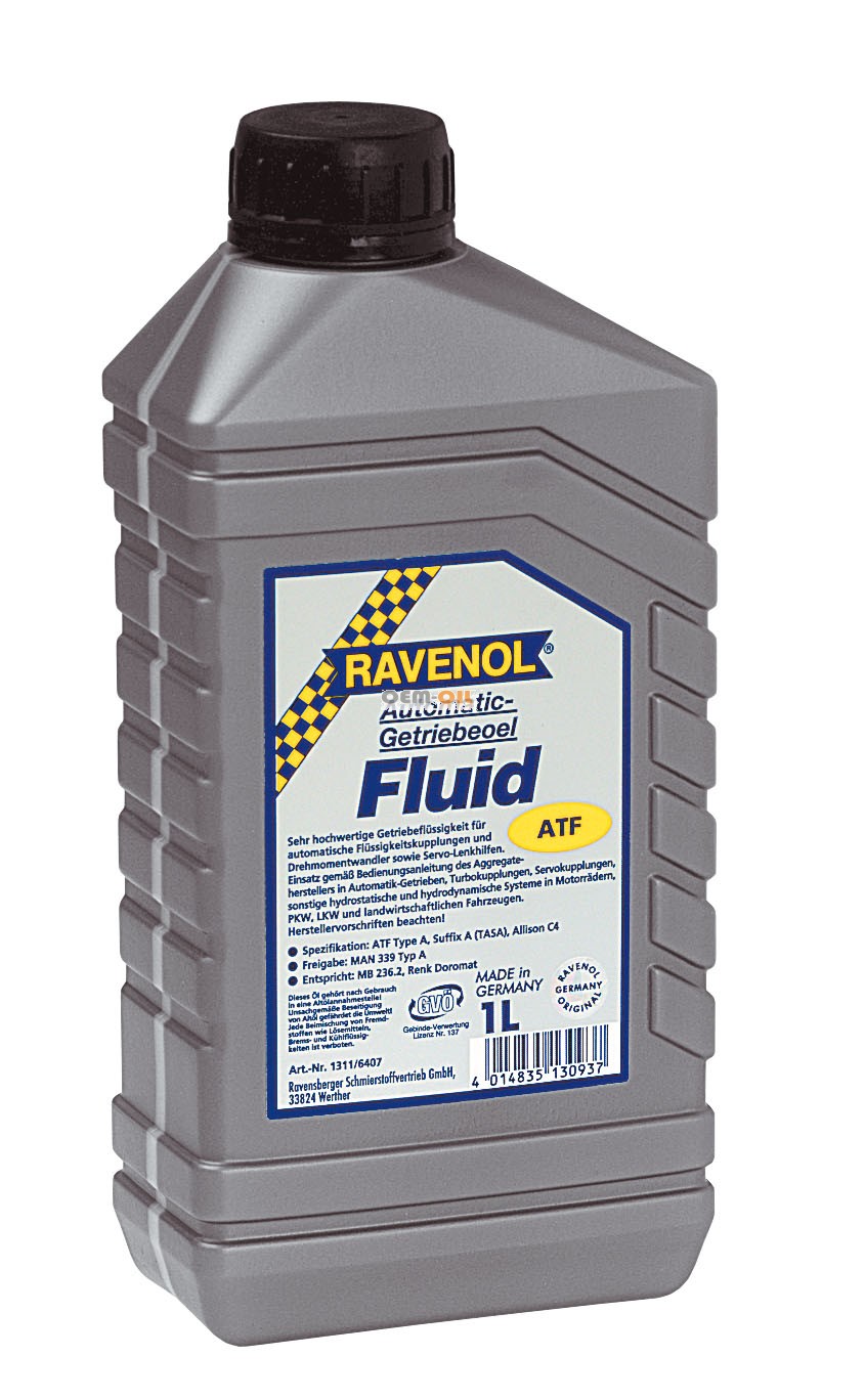 6b52f15a-c1d3-11e6-aa0d-0cc47a3200a7 Масло для АКПП Ravenol Automatik-Getriebeol Fluid ATF Type A, S