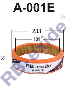 631b0e7e-d7d5-11e6-b6db-0cc47a3200a7 Фильтр воздушный  RB-Exide A-001E (ВАЗ круглый)