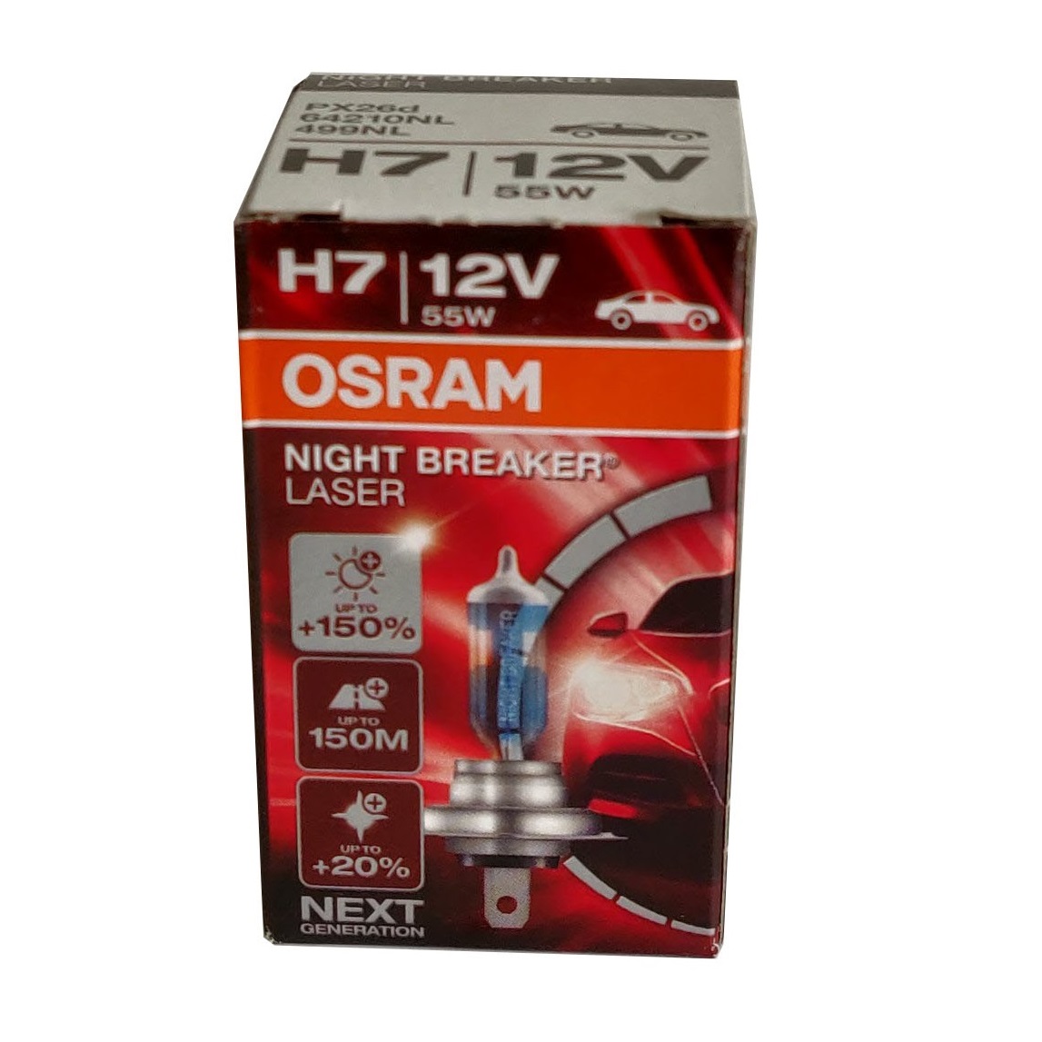 a9502343-6376-11ea-a251-04d9f508137a Автолампа H7 55W+150% (64210NL) 1шт.Night Breaker Laser