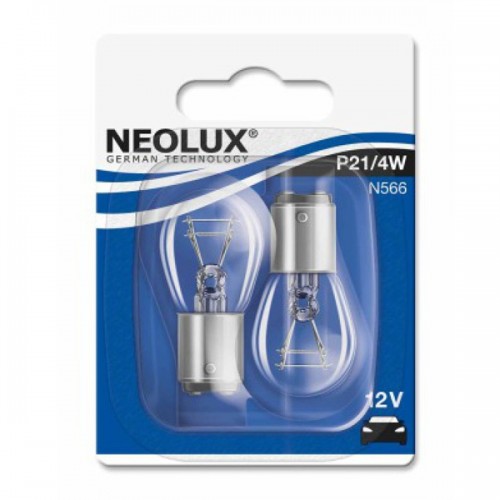 23b7ffe3-6cd5-11ea-a252-04d9f508137a Автолампа в габариты и стоп-сигнал 12V P21 4W (N566-02B)  NEOLU
