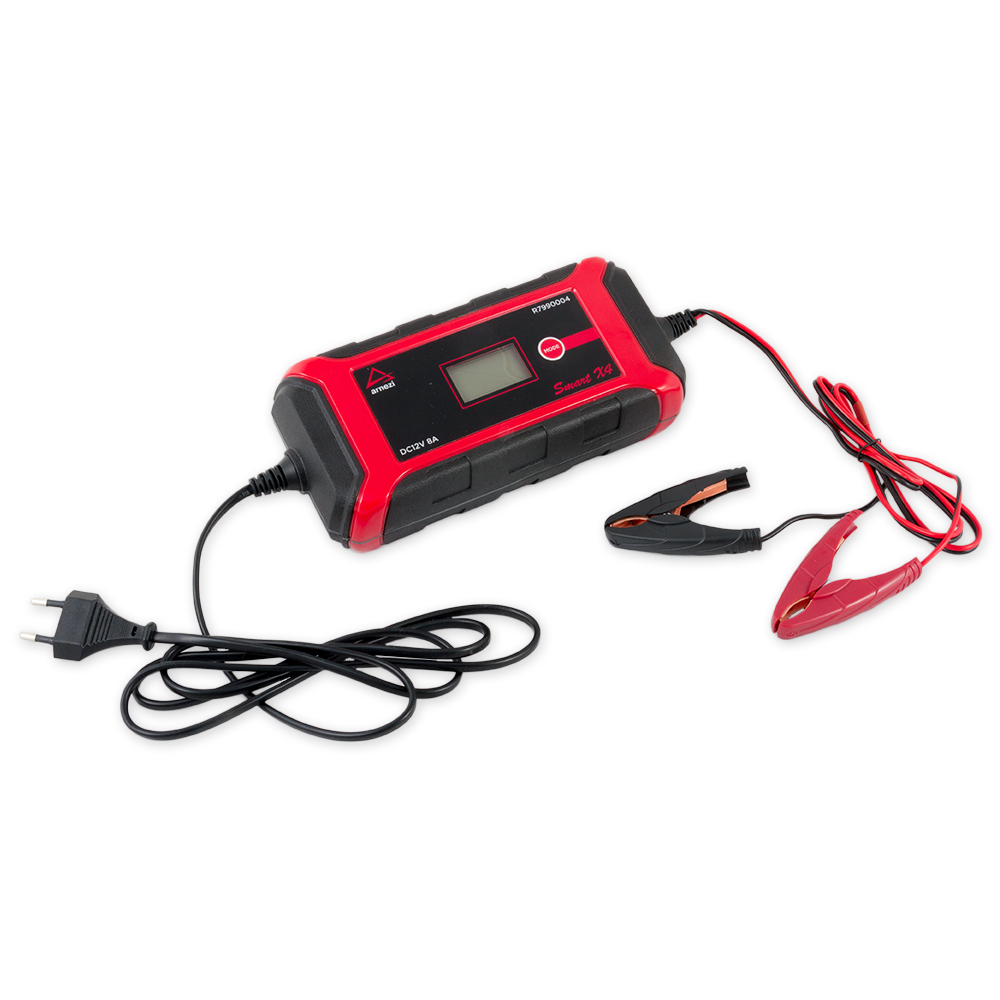 Интеллектуальное зарядное устройство Smart X4 12В DC, 8A ARNEZI R7990004