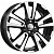 iFree Original 6,5x17/4x100 ET43 D60,1 КС874 Алмаз черный