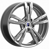 7x18/5x112 ET43 D57,1 Karrera Light (КС935) Дарк платинум
