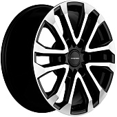 Khomen Wheels 7,5x18/6x139,7 ET45 D93,1 KHW1805 (Mazda BT50) Black-FP