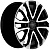 Khomen Wheels 7,5x18/6x139,7 ET45 D93,1 KHW1805 (Mazda BT50) Black-FP