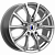 Диск колеса КиК "Твист" 7,5x17 5*108 ЕТ47 D60,1 дарк платинум (КС697М)