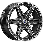 K&K 8x18/6x139,7 ET35 D67,1 Дистрикт (КС1159) Алмаз черный