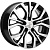 Khomen Wheels 6,5x16/5x110 ET46 D63,3 KHW1608 (Changan CS35 Plus) Black-FP