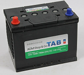 АКБ TAB 6ст-75 пр. Jeep AGM STOP&GO