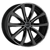 7x18/5x112 ET43 D57,1 Wolf Gloss Black