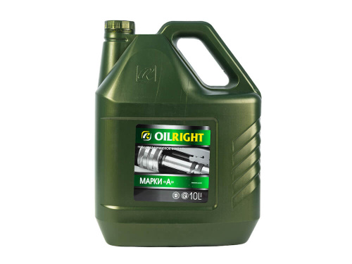 52b624e7-cfd6-11ee-9b7f-525400ee7da5 Oil Right гидравлическое масло марки А (10л)