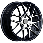 INCH 7x17/5x112 ET40 D57,1 FA8541 Gloss Black Machined Face (ZJH) FlowForming