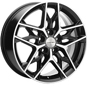Khomen Wheels 7x17/5x108 ET50 D63,35 KHW1709 (Ford C-Max) Black-FP