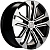 Khomen Wheels 7x18/5x114,3 ET50 D54,1 KHW1803 (Coolray) Black-FP