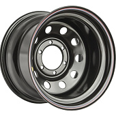 ZEPP 4x4 10x16/6x139,7 ET-44 D110 Toyota Nissan Round Черный (LTM)