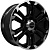 Khomen Wheels 7,5x18/6x139,7 ET30 D106,1 KHW1817 (Fortuner/Hilux) Black-FP