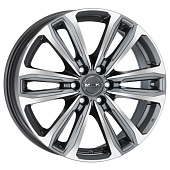MAK 8,5x20/6x139,7 ET20 D106,1 Safari 6 Gunmetal Mirror Face