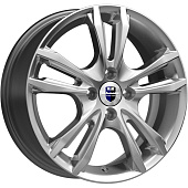 K&K 6x16/5x114,3 ET43 D67,1 Samara-оригинал (КС866) Сильвер SK