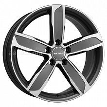 Диск колеса MAK "Stadt W" 7,5x16/5x112 ET28 D66,45  Gunmetal Mirror Face