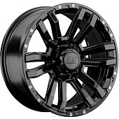 LS 9x18/6x139,7 ET15 D106,1 1339 BK (конус, Колпак+лого)
