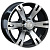LS 8x17/6x139,7 ET38 D100,1 182 BKF (конус, Колпак+лого)
